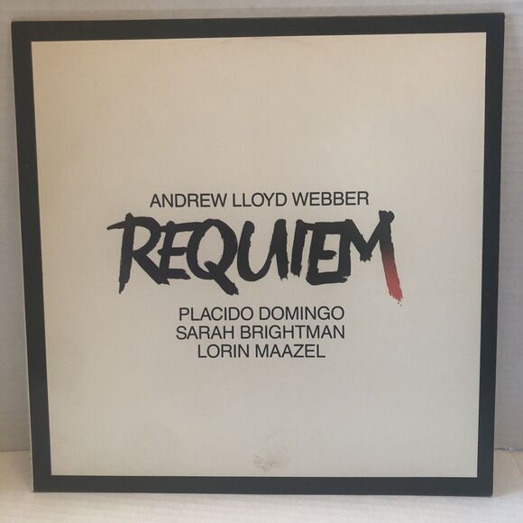 Andrew Lloyd Webber - Requiem - Used Vinyl Record - D7350A Excellent